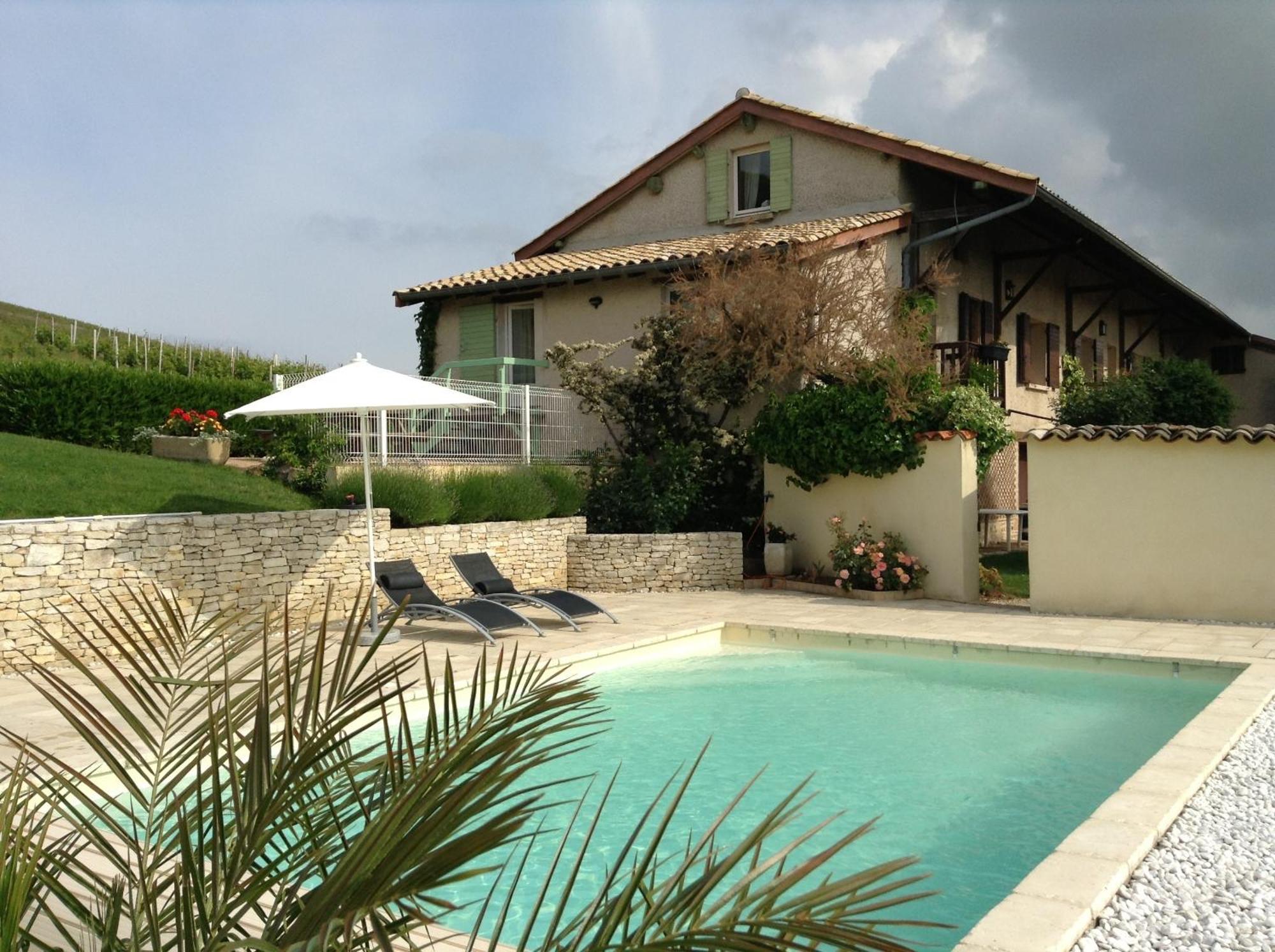 Bed and Breakfast La Croix De Saburin Quincié-en-Beaujolais Exteriér fotografie